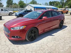 Salvage cars for sale at Wichita, KS auction: 2016 Ford Fusion SE