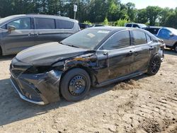 Salvage cars for sale at North Billerica, MA auction: 2021 Toyota Camry XSE