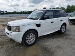 Vehiculos salvage en venta de Copart Lumberton, NC: 2007 Land Rover Range Rover Sport HSE