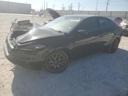 Salvage cars for sale from Copart Haslet, TX: 2016 Dodge Dart SXT Sport