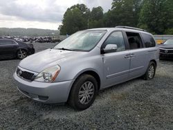 Salvage cars for sale from Copart Concord, NC: 2011 KIA Sedona LX