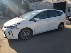 Toyota Prius salvage cars for sale: 2016 Toyota Prius V