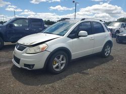 Salvage cars for sale at East Granby, CT auction: 2008 Suzuki SX4 Touring