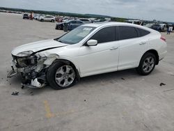 Salvage cars for sale at Grand Prairie, TX auction: 2012 Honda Crosstour EXL