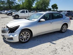 Salvage cars for sale from Copart Cicero, IN: 2009 Infiniti G37