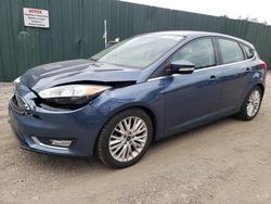 Salvage cars for sale at Finksburg, MD auction: 2018 Ford Focus Titanium