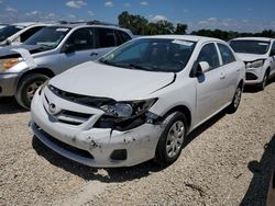 Salvage cars for sale from Copart Arcadia, FL: 2013 Toyota Corolla Base