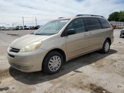 Toyota salvage cars for sale: 2005 Toyota Sienna CE