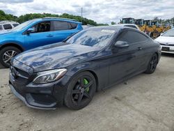 Salvage cars for sale at Windsor, NJ auction: 2018 Mercedes-Benz C 300 4matic