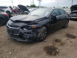 Salvage cars for sale at Elgin, IL auction: 2018 Chevrolet Malibu LT