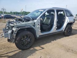 Salvage cars for sale at Woodhaven, MI auction: 2024 Jeep Grand Cherokee Laredo