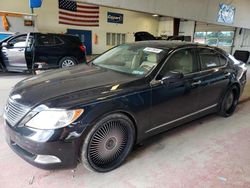 Salvage cars for sale at Angola, NY auction: 2008 Lexus LS 460