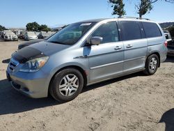 Salvage cars for sale from Copart San Martin, CA: 2007 Honda Odyssey EX