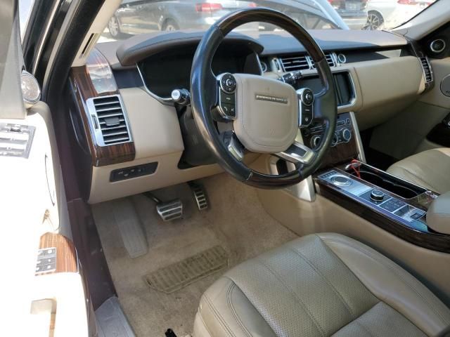 2015 Land Rover Range Rover Supercharged