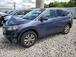 Salvage cars for sale at Wayland, MI auction: 2014 Honda CR-V EXL