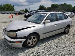 Salvage cars for sale at Mebane, NC auction: 2004 Hyundai Elantra GLS