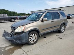 Salvage cars for sale at Gaston, SC auction: 2005 Honda CR-V EX