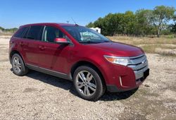 Salvage cars for sale at Grand Prairie, TX auction: 2013 Ford Edge SEL