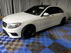 Mercedes-Benz s 550 4matic salvage cars for sale: 2014 Mercedes-Benz S 550 4matic