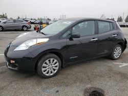 Carros salvage a la venta en subasta: 2017 Nissan Leaf S