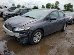 Honda salvage cars for sale: 2014 Honda Civic LX