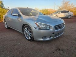 Salvage cars for sale at Phoenix, AZ auction: 2011 Nissan Maxima S