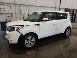 Salvage cars for sale at Avon, MN auction: 2016 KIA Soul