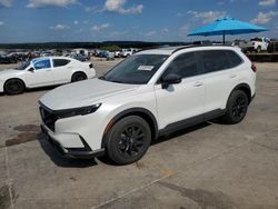 Salvage cars for sale at Grand Prairie, TX auction: 2024 Honda CR-V SPORT-L