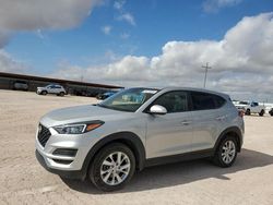 Salvage cars for sale at Andrews, TX auction: 2021 Hyundai Tucson SE