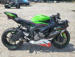 Salvage motorcycles for sale at Austell, GA auction: 2021 Kawasaki ZX636 K