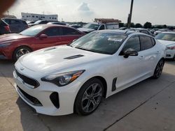 Salvage cars for sale at Grand Prairie, TX auction: 2021 KIA Stinger