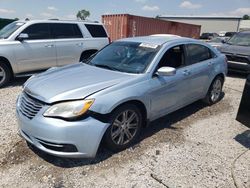 Salvage cars for sale at Hueytown, AL auction: 2012 Chrysler 200 Touring