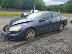 Salvage cars for sale at Finksburg, MD auction: 2007 Honda Accord SE