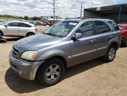 Salvage cars for sale at Colorado Springs, CO auction: 2004 KIA Sorento EX