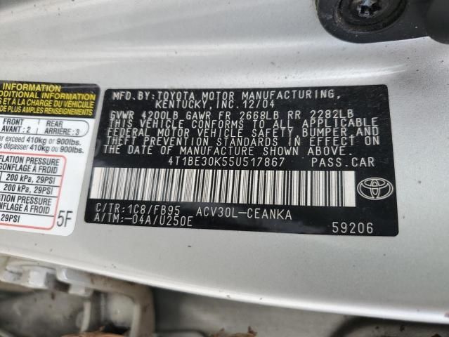 2005 Toyota Camry LE