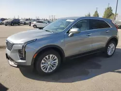 Salvage cars for sale at Rancho Cucamonga, CA auction: 2024 Cadillac XT4 Luxury