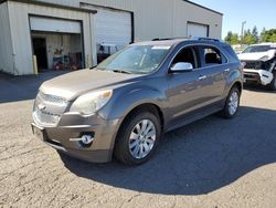 Salvage cars for sale at Woodburn, OR auction: 2011 Chevrolet Equinox LTZ