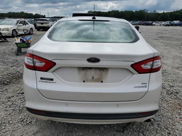 2013 Ford Fusion SE Hybrid