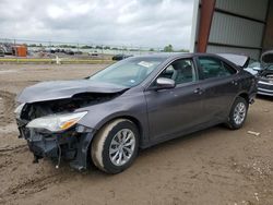 Salvage cars for sale at Houston, TX auction: 2016 Toyota Camry LE