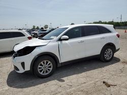 Salvage cars for sale at Indianapolis, IN auction: 2019 KIA Sorento L