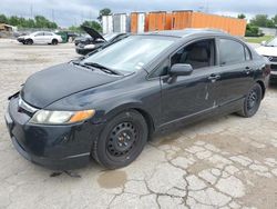 Honda Civic salvage cars for sale: 2008 Honda Civic LX