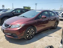 Salvage cars for sale at Dyer, IN auction: 2014 Honda Civic EX