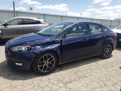 Salvage cars for sale at Dyer, IN auction: 2017 Ford Focus SEL