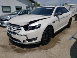 Salvage cars for sale at Pekin, IL auction: 2015 Ford Taurus Limited