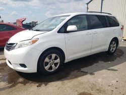 Salvage cars for sale at auction: 2014 Toyota Sienna LE