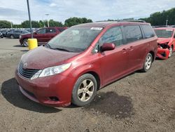 Toyota Sienna le salvage cars for sale: 2011 Toyota Sienna LE