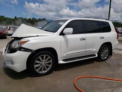 Lexus LX 570 salvage cars for sale: 2011 Lexus LX 570