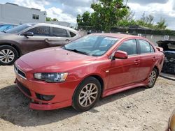 Mitsubishi Lancer es/es Sport salvage cars for sale: 2012 Mitsubishi Lancer ES/ES Sport