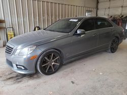 Salvage cars for sale at Abilene, TX auction: 2011 Mercedes-Benz E 350 4matic