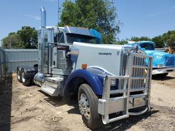 Salvage trucks for sale at Wichita, KS auction: 2024 Kenworth Construction W900